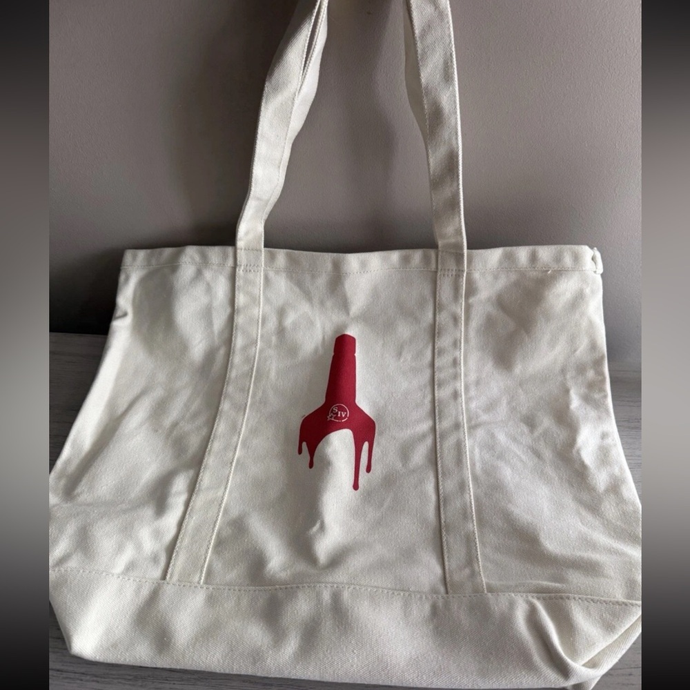 MAKERS MARK Organic Cotton Canvas Large Tote Bag + MM Swag!